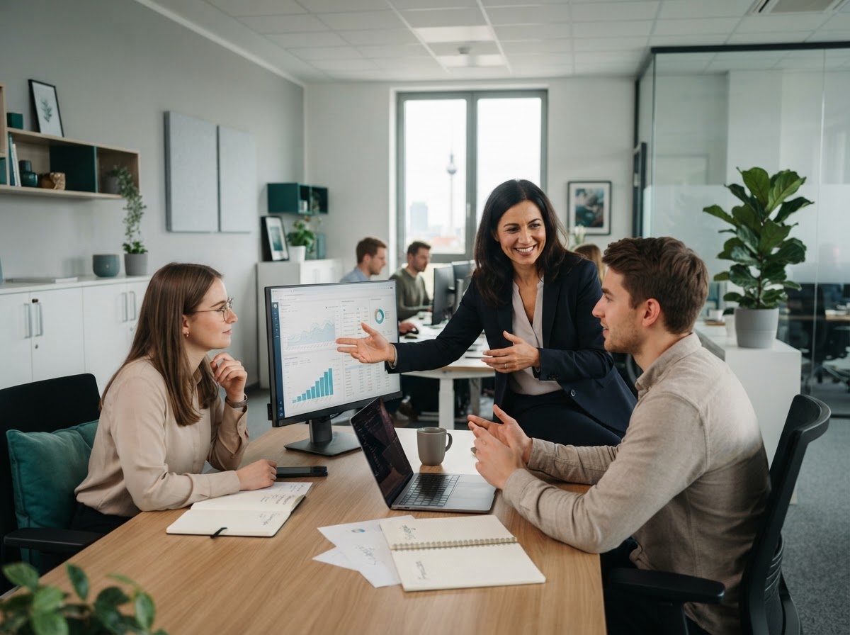 Edoelzuno Team bei der Entwicklung von Analysemodellen im Remote-Arbeitsumfeld